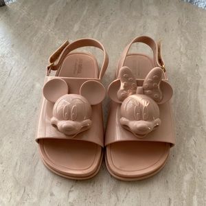 Minnie Melissa Mickey Mouse and Minnie sandals